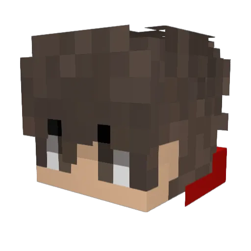 m4inon442 Minecraft avatar head, 3D render