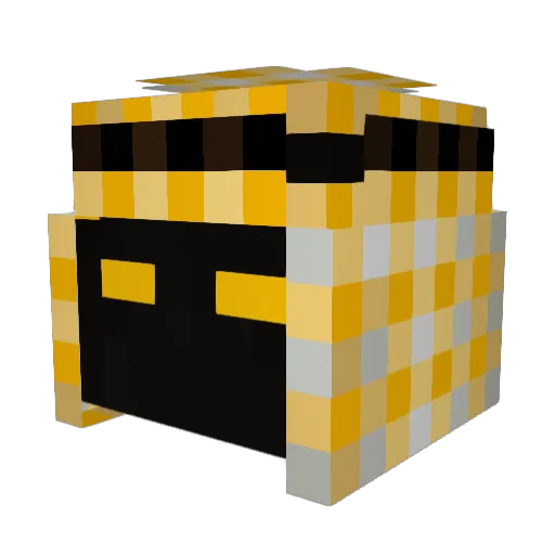 m4k3y Minecraft avatar head, 3D render