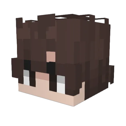 m4lapo Minecraft avatar head, 3D render
