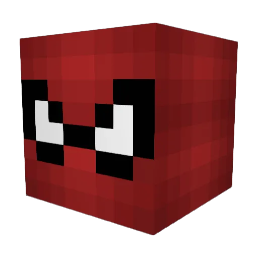 m4lem_ Minecraft avatar head, 3D render