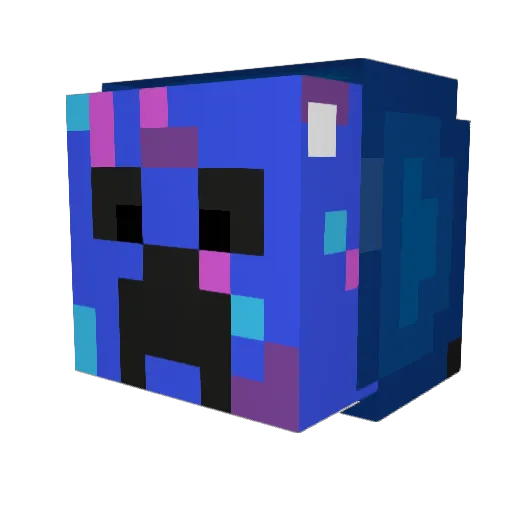 m4pletree Minecraft avatar head, 3D render