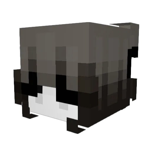 m4reo Minecraft avatar head, 3D render