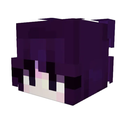 m4rggy Minecraft avatar head, 3D render