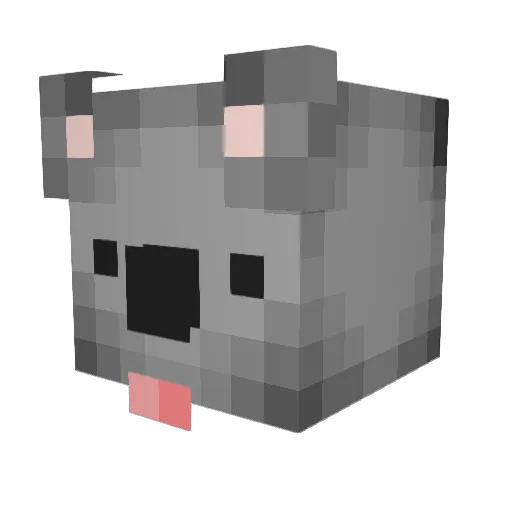 m4tiox Minecraft avatar head, 3D render