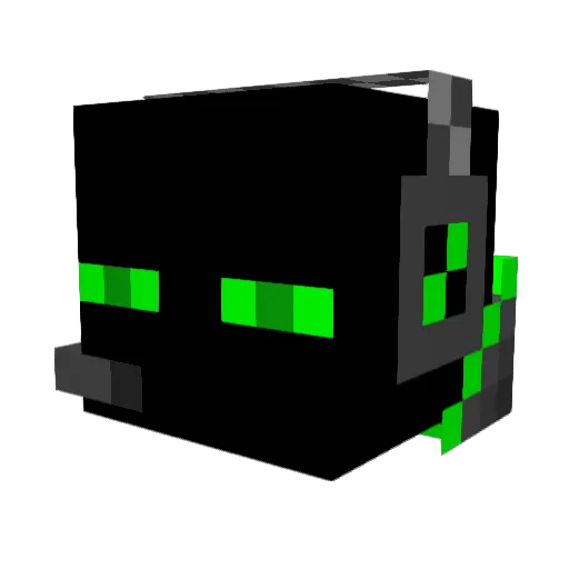 m4tti00 Minecraft avatar head, 3D render