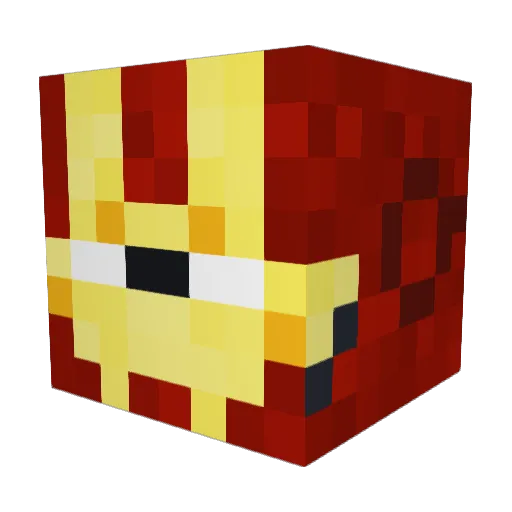 m4xell2 Minecraft avatar head, 3D render