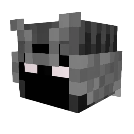 m4ykox Minecraft avatar head, 3D render