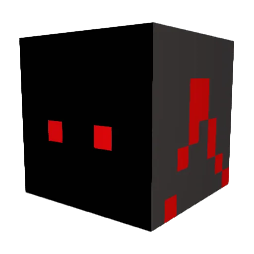 m6dm6n Minecraft avatar head, 3D render