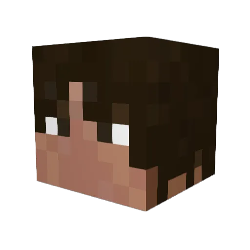 m6sarge Minecraft avatar head, 3D render