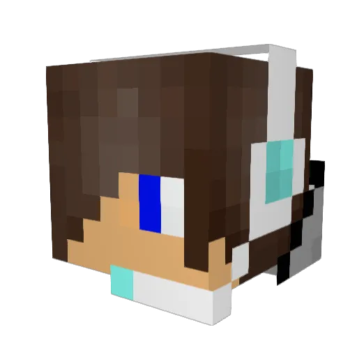 m7maad77 Minecraft avatar head, 3D render