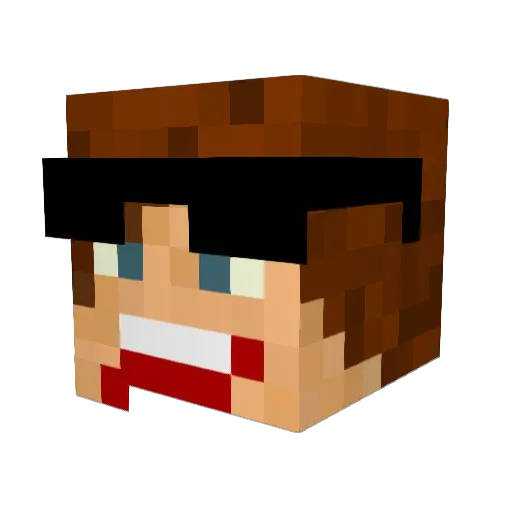 m7mad777 Minecraft avatar head, 3D render