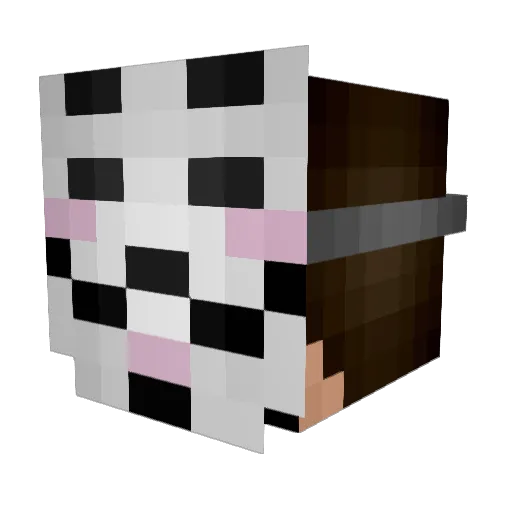 m7md_the_king Minecraft avatar head, 3D render