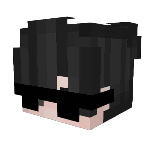 m7md_xd032 Minecraft avatar head, 3D render