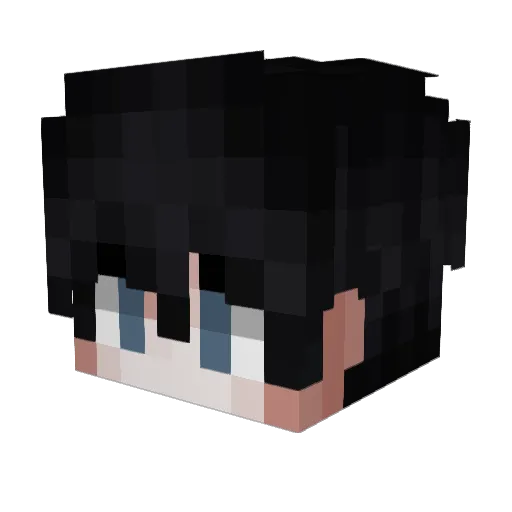 m9x8rs Minecraft avatar head, 3D render