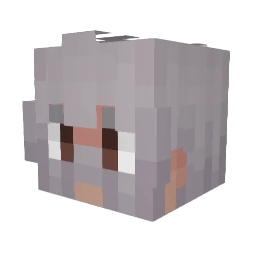 mARpL86 Minecraft avatar head, 3D render