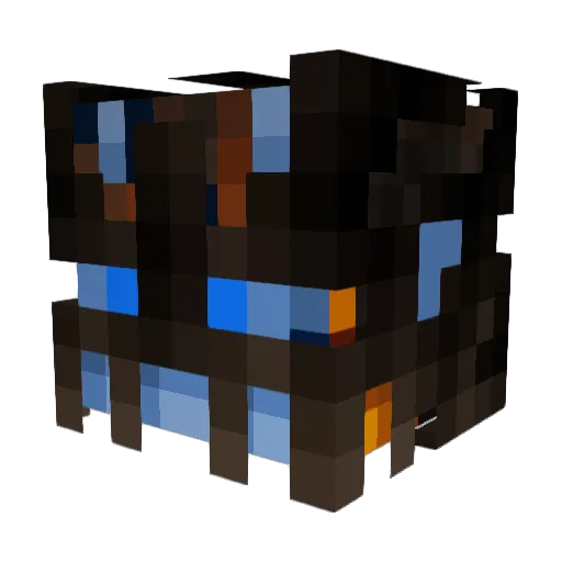 mPr0 Minecraft avatar head, 3D render