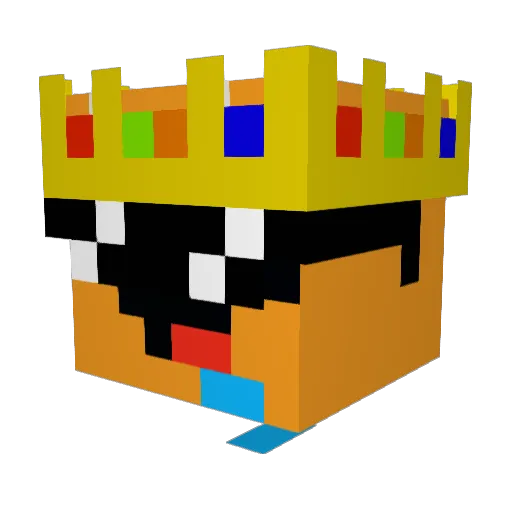 mRcLEANz209 Minecraft avatar head, 3D render