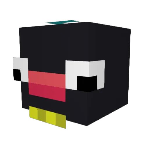mYthzDylan Minecraft avatar head, 3D render