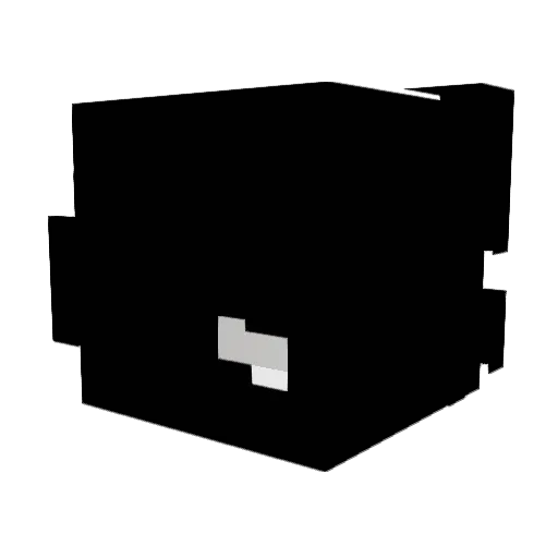 m___s___4 Minecraft avatar head, 3D render