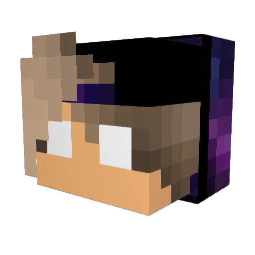 m_crafter07 Minecraft avatar head, 3D render