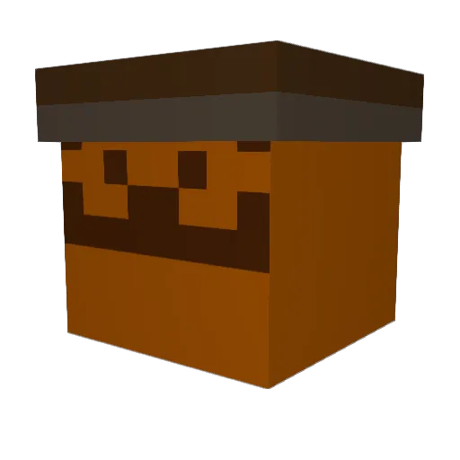 m_ff_n Minecraft avatar head, 3D render