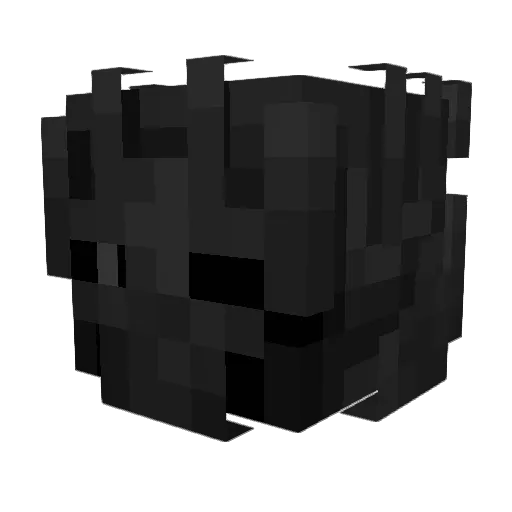 m_inox Minecraft avatar head, 3D render