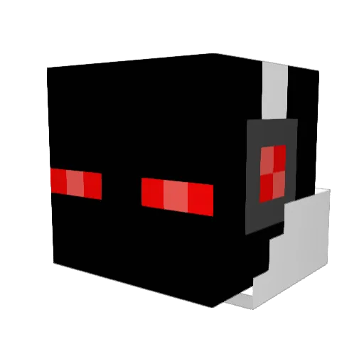 ma4m_Turbo1 Minecraft avatar head, 3D render