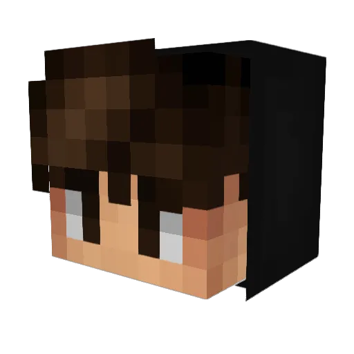 maGzem Minecraft avatar head, 3D render