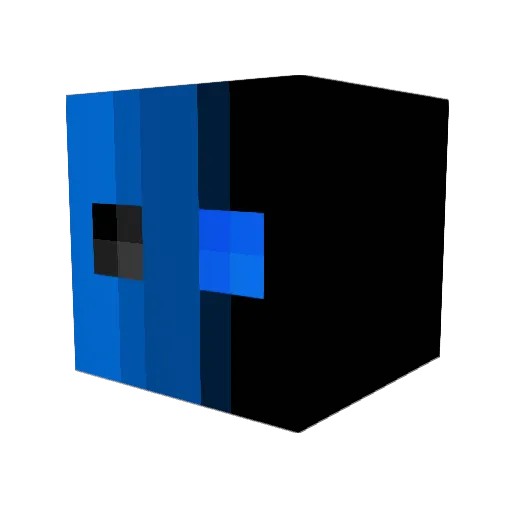maTZ99X Minecraft avatar head, 3D render