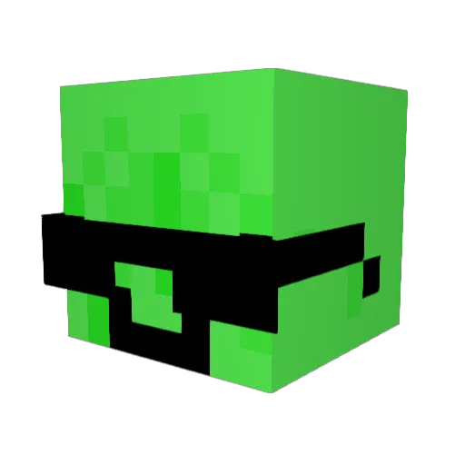 maTitiamss Minecraft avatar head, 3D render