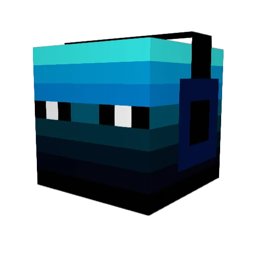 maa2003 Minecraft avatar head, 3D render