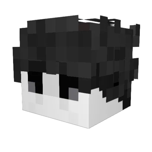 maaat__ Minecraft avatar head, 3D render