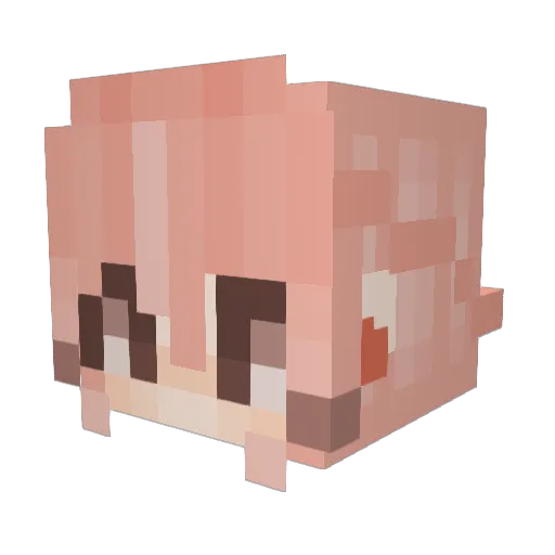 maariirs Minecraft avatar head, 3D render