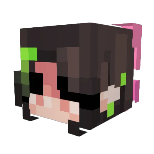 maartz Minecraft avatar head, 3D render