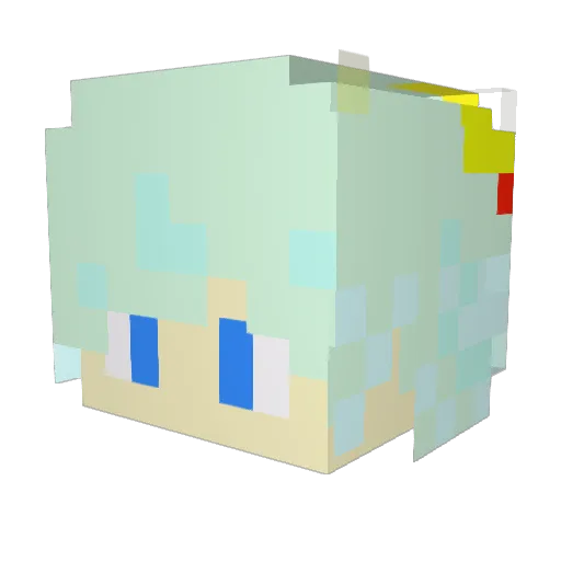 maataro728 Minecraft avatar head, 3D render