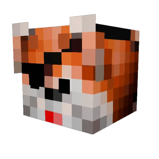 maattis Minecraft avatar head, 3D render