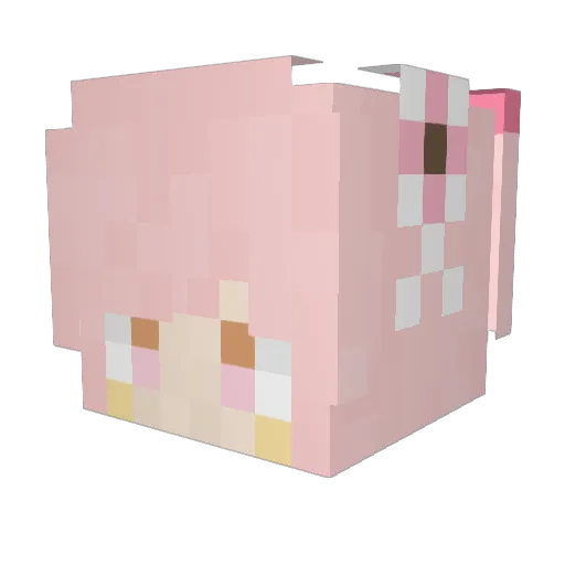 maaugjd Minecraft avatar head, 3D render