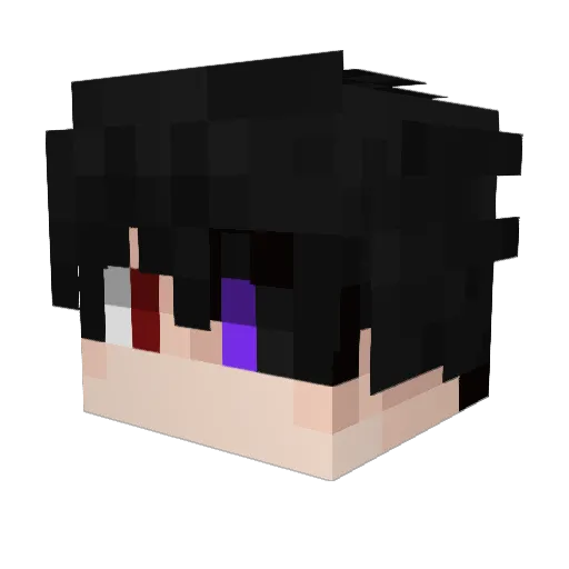 maaxybinxz Minecraft avatar head, 3D render