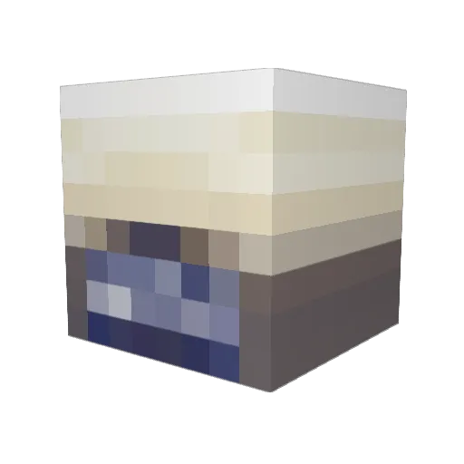 maayonnaiseee Minecraft avatar head, 3D render