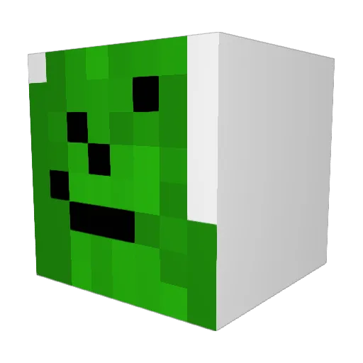 mabedoody Minecraft avatar head, 3D render