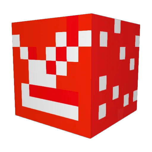 mabeypig Minecraft avatar head, 3D render