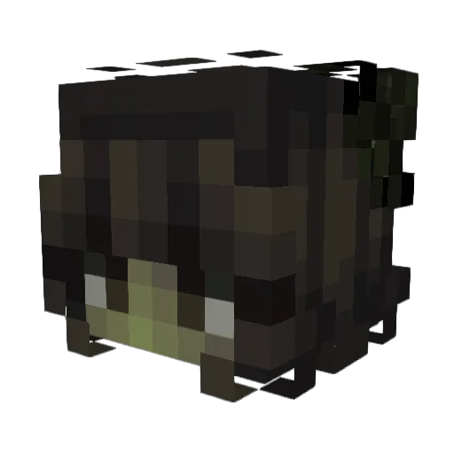 mabskala Minecraft avatar head, 3D render
