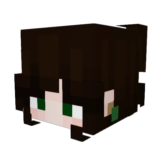 mabsl Minecraft avatar head, 3D render