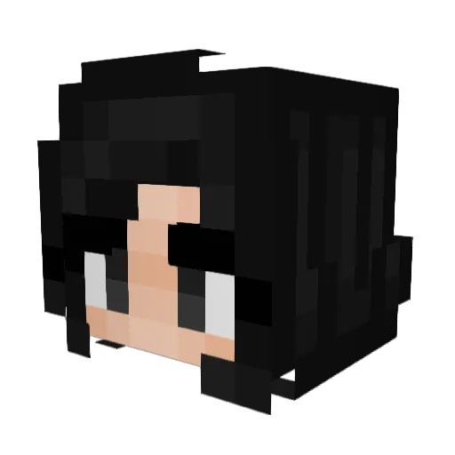 mac581 Minecraft avatar head, 3D render