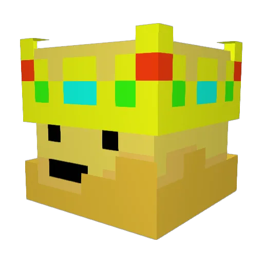 mac_a_2026 Minecraft avatar head, 3D render