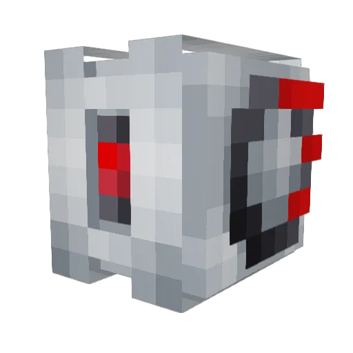 macapelly Minecraft avatar head, 3D render