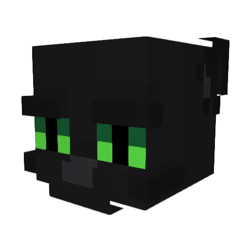 macaquinhonerd Minecraft avatar head, 3D render