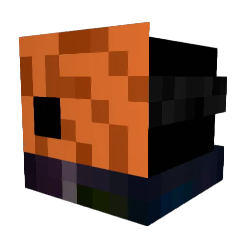 macaya1301 Minecraft avatar head, 3D render