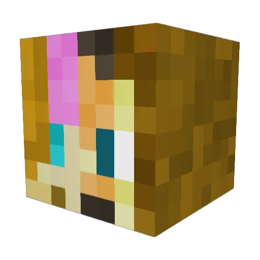 macca11111 Minecraft avatar head, 3D render