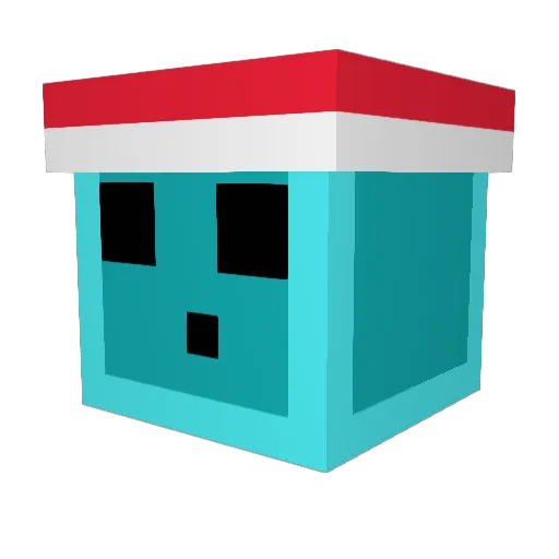 macdasatang Minecraft avatar head, 3D render